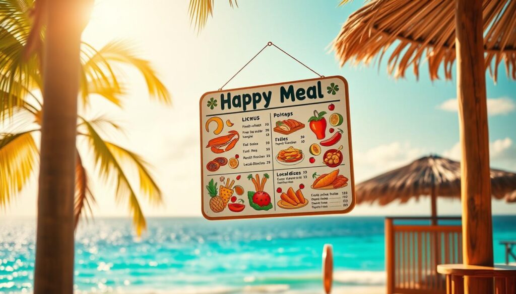 Holbox Menu