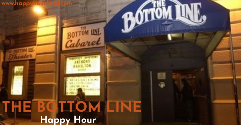 Bottom Line Happy Hour