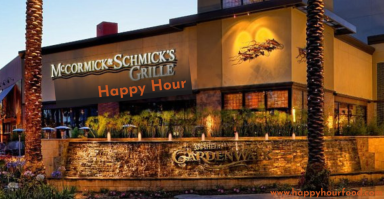 McCormick & Schmick’s Happy Hour