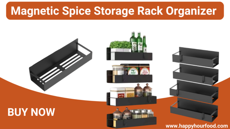 Magnetic Spice Storage Rack Organizer