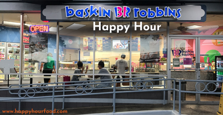 Baskin Robbins Happy Hour